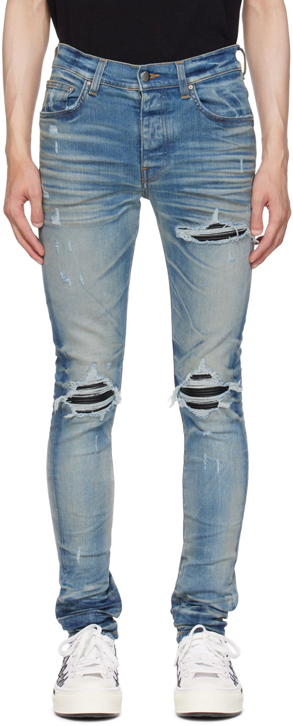 Дънки AMIRI AMIRI MX1 Jeans Синьо | PF23MDS045-515