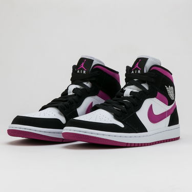 Кецове и обувки Jordan Air Jordan 1 Mid "Cactus Flower" W Бяло | BQ6472-005, 1