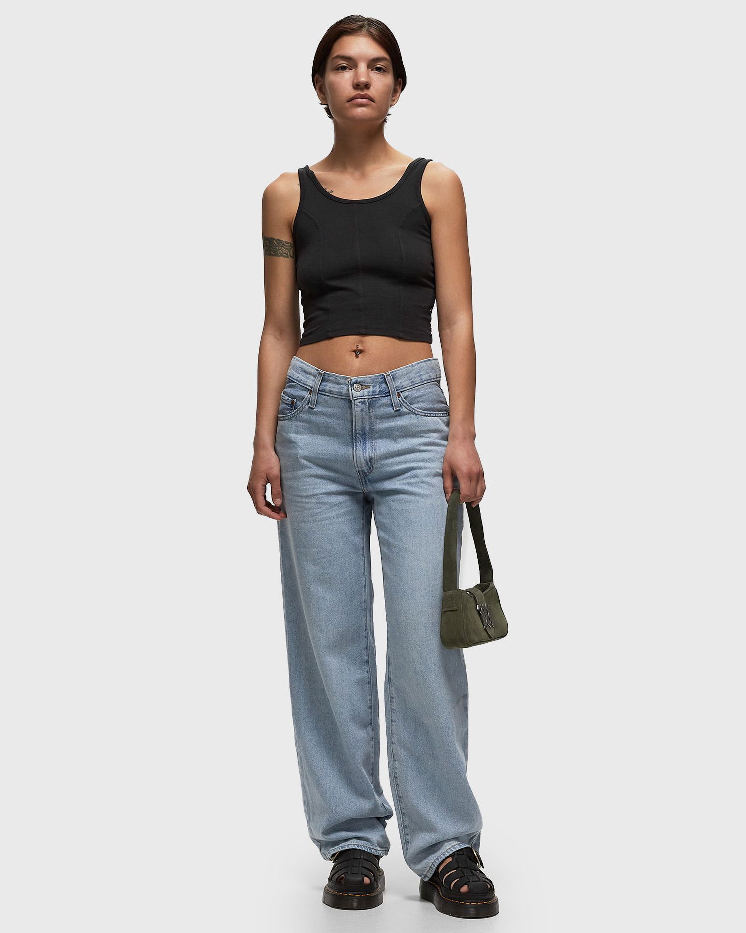 Потник Levi's MARS CORSET TANK BLACKS Черно | A7533-0001, 1