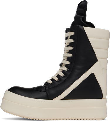 Кецове и обувки Rick Owens Rick Owens Hollywood Mega Geobasket Черно | RU01E5855 LCO, 2