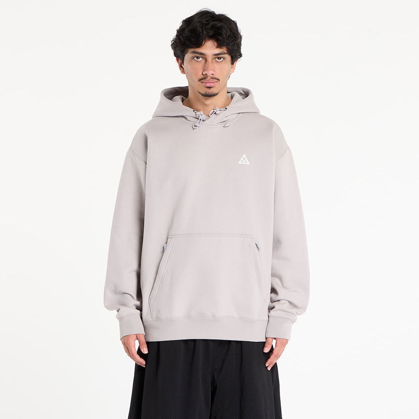 Суитчър Nike ACG ACG Therma-FIT Fleece Pullover Hoodie Сиво | DZ3392-009