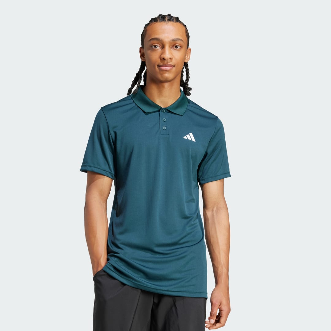 Поло тениска adidas Performance FreeLift Tennis Polo Shirt Зелено | JW9848, 0