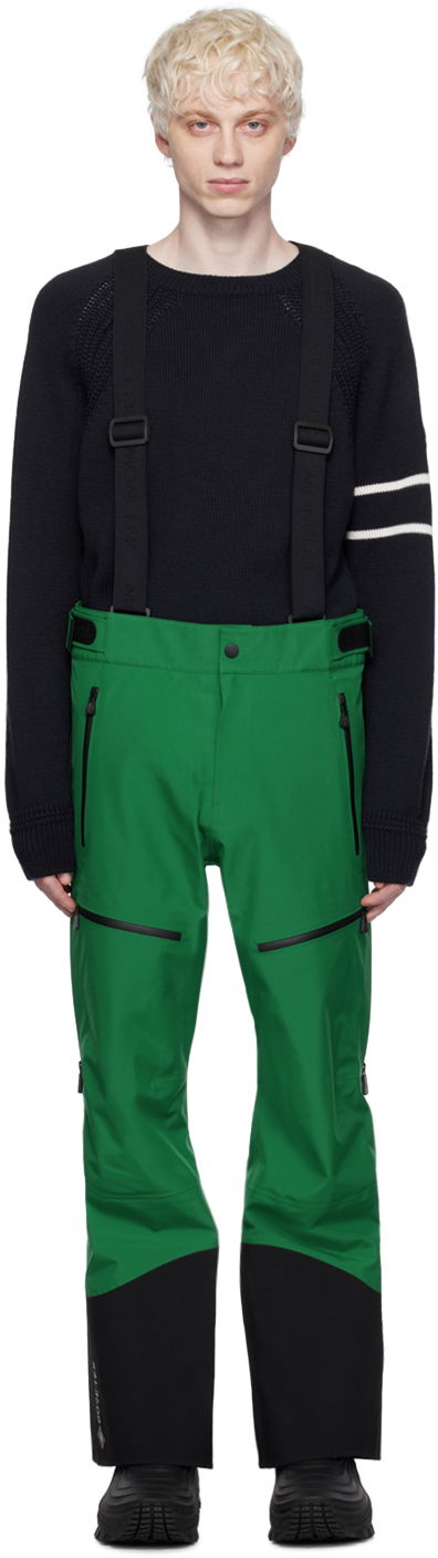 Панталони Moncler Grenoble Bootcut Ski Pants Зелено | I20972G00003596Y4, 0