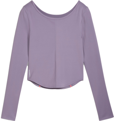 Съкратен топ Puma Puma CLOUDSPUN Long Sleeve Training Crop Top Лилаво | 525775-30, 1