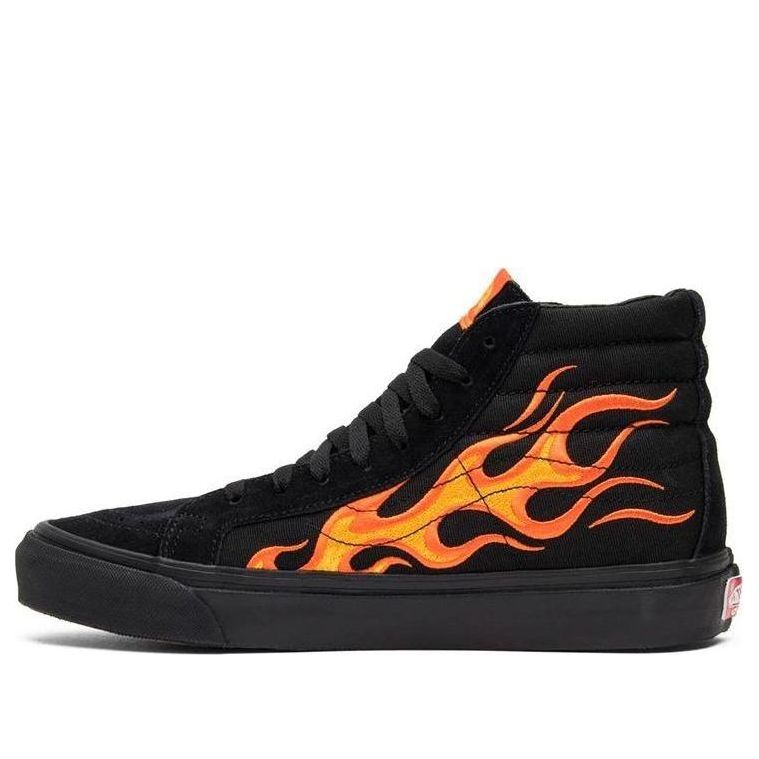 Кецове и обувки Vans WTAPS SK8-HI LX 'Flame' Черно | VN0003T0UA3