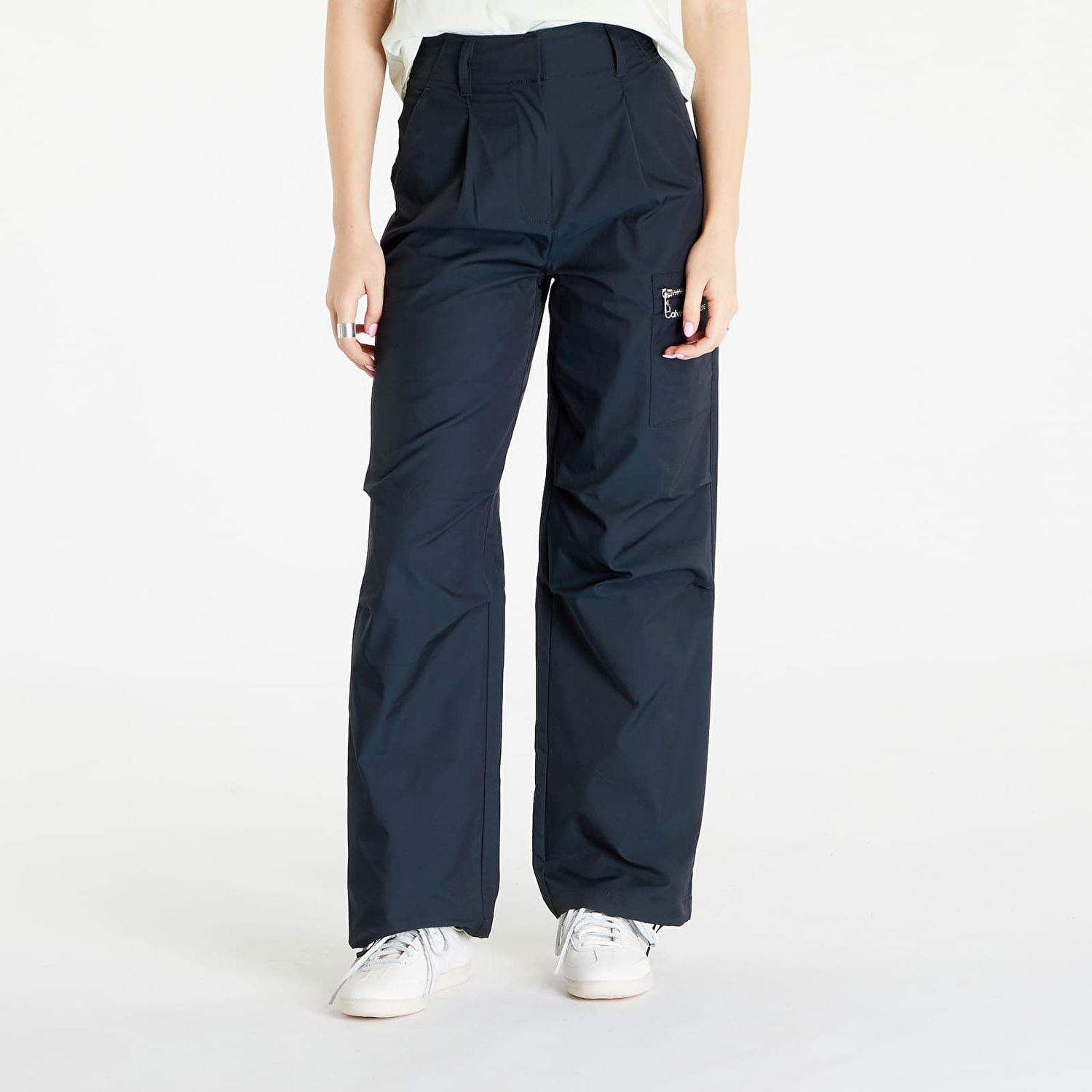 Панталони CALVIN KLEIN Two Tone Parachute Pants Черно | J20J221859 0GP, 0