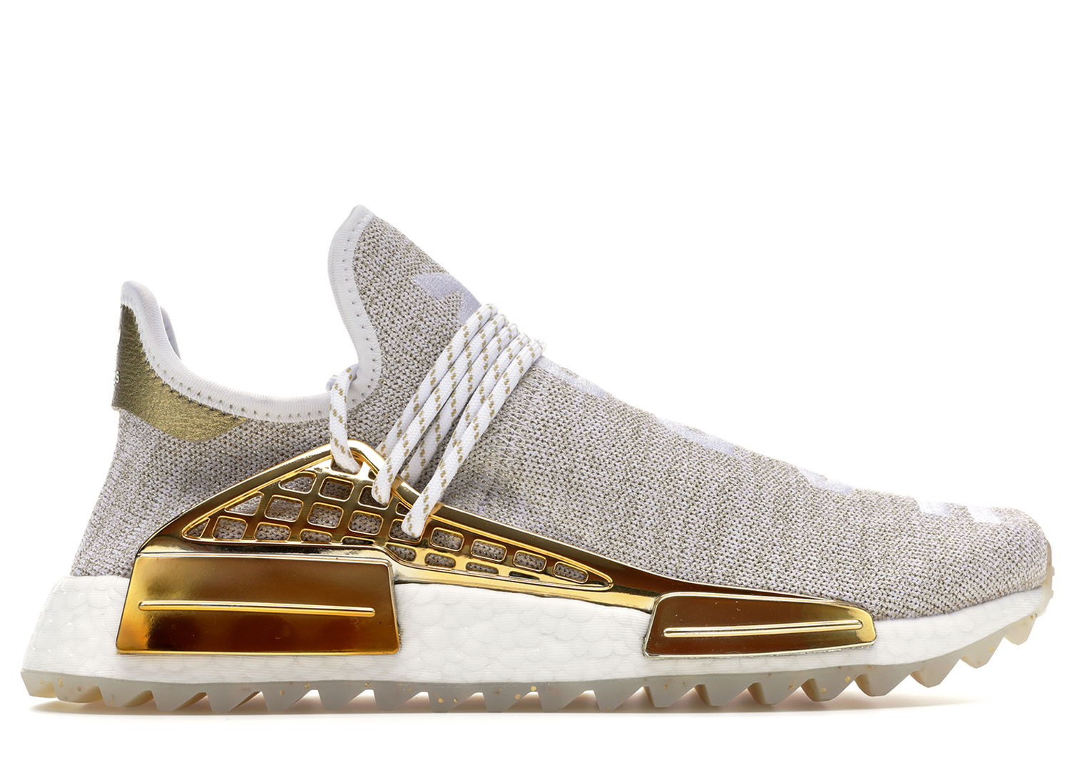 Кецове и обувки adidas Originals Pharrell NMD HU China Pack Happy (Gold) (Friends and Family) Бежово | F99762, 0