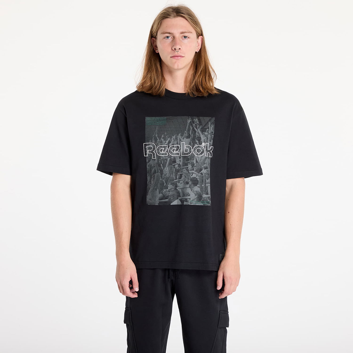 Тениска Reebok Classics Team Tradition Short Sleeve Tee UNISEX Black M Черно | 100205656, 0