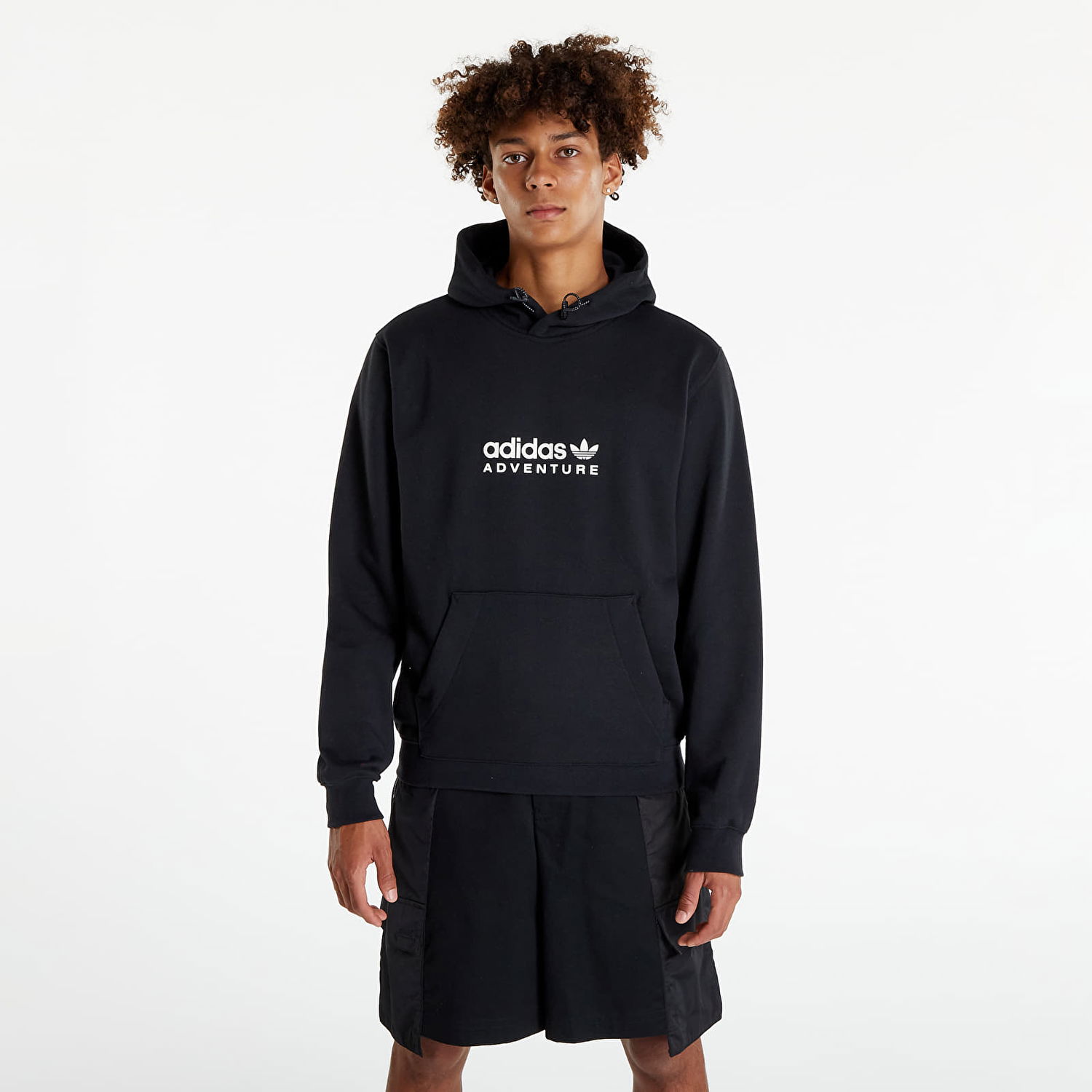 Суитчър adidas Originals Adventure Hoodie Черно | HK5002, 0
