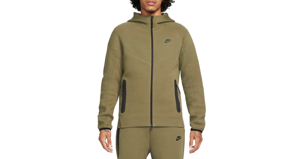 Суитчър Nike Tech Fleece Windrunner Кафяво | fb7921-222, 1
