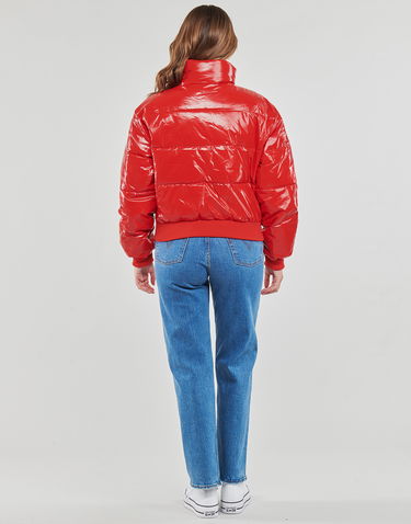Пухо яке Tommy Hilfiger BADGE GLOSSY PUFFER Червено | DW0DW16098-XNL, 3