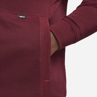 Суитчър Nike Fleece Football Hoodie Бургунди | DC9024-638, 3