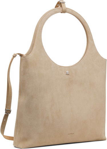 Дамска чанта Courrèges Courrèges Holy Day Suede Tote Бежово | 125GSA161CR0024, 1