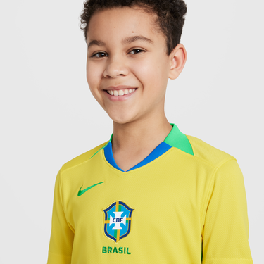 Фланелка Nike Brazil Stadium 2025 Dri-FIT Replica Jersey Жълто | FZ9194-718, 4