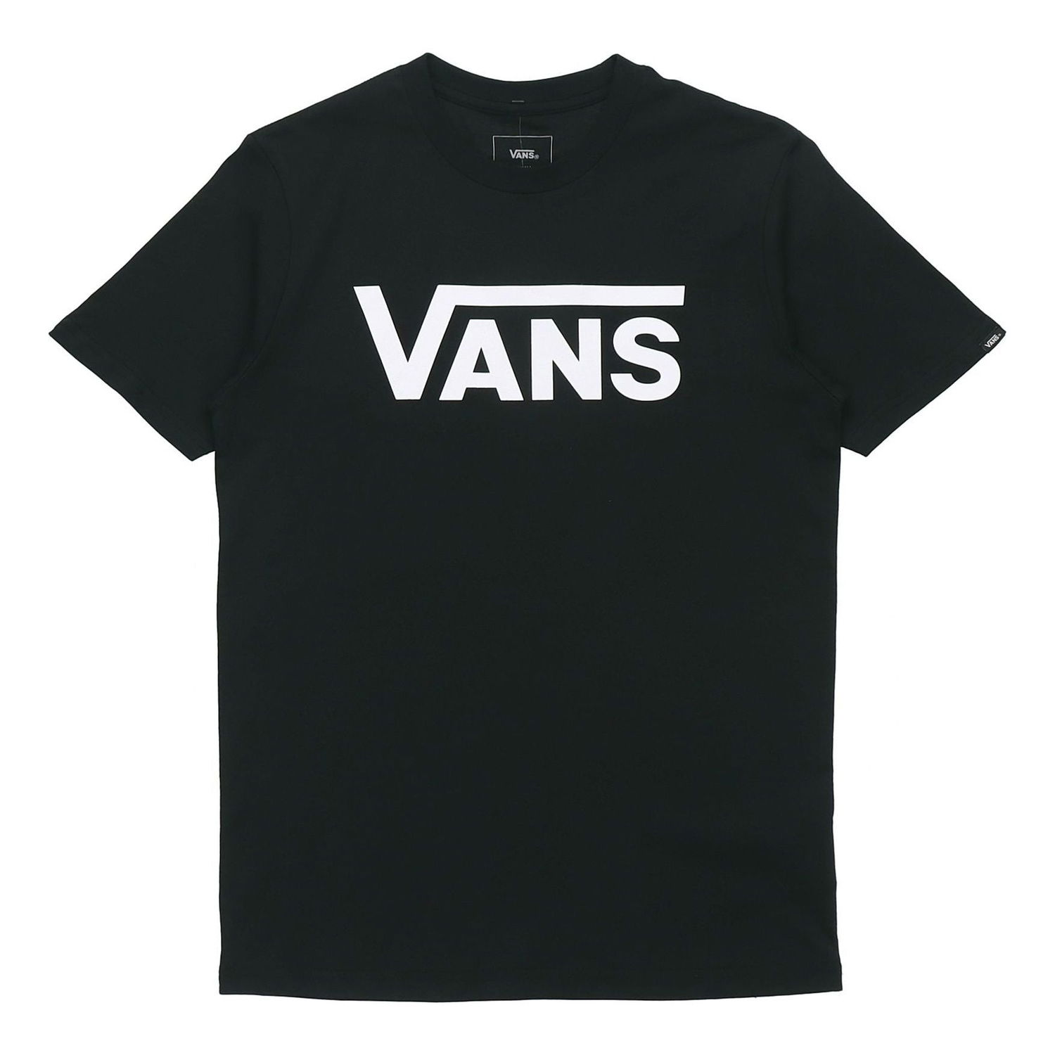 Тениска Vans Classic Logo Short Sleeve T-Shirt Черно | VN0A4MM6BLK, 0