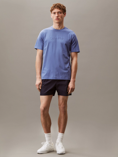 Тениска CALVIN KLEIN Calvin Klein Graphic Short Sleeve T-Shirt Синьо | LVGMS5K182-T0Z, 2