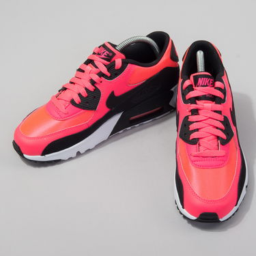 Кецове и обувки Nike Air Max 90 Mesh GS Розово | 833340-600, 2