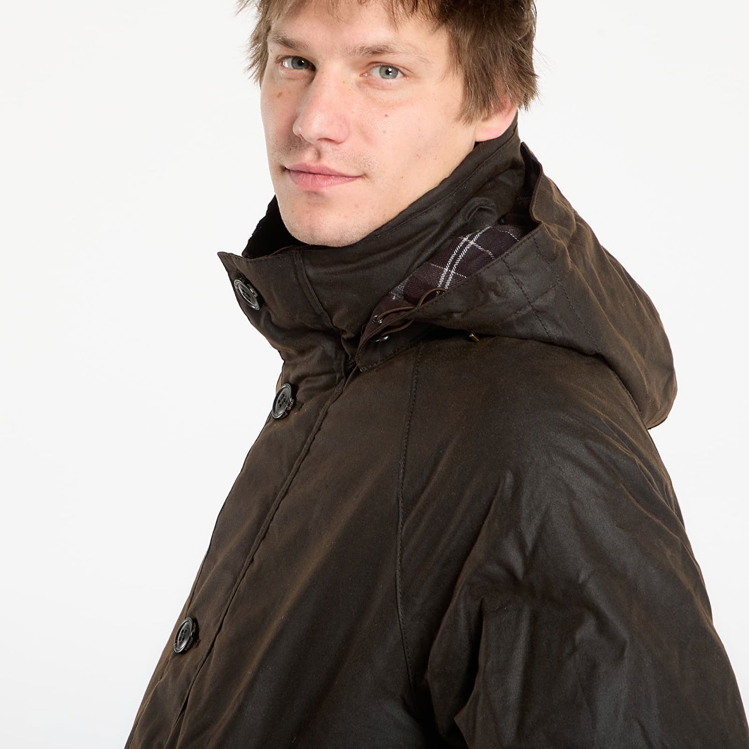 Тренчкот Barbour Beaudale Wax Trench Coat Кафяво | MWX2488BR91, 1