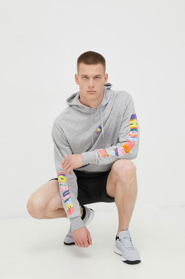 Суитчър adidas Performance Hoodie Сиво | HC4454, 0