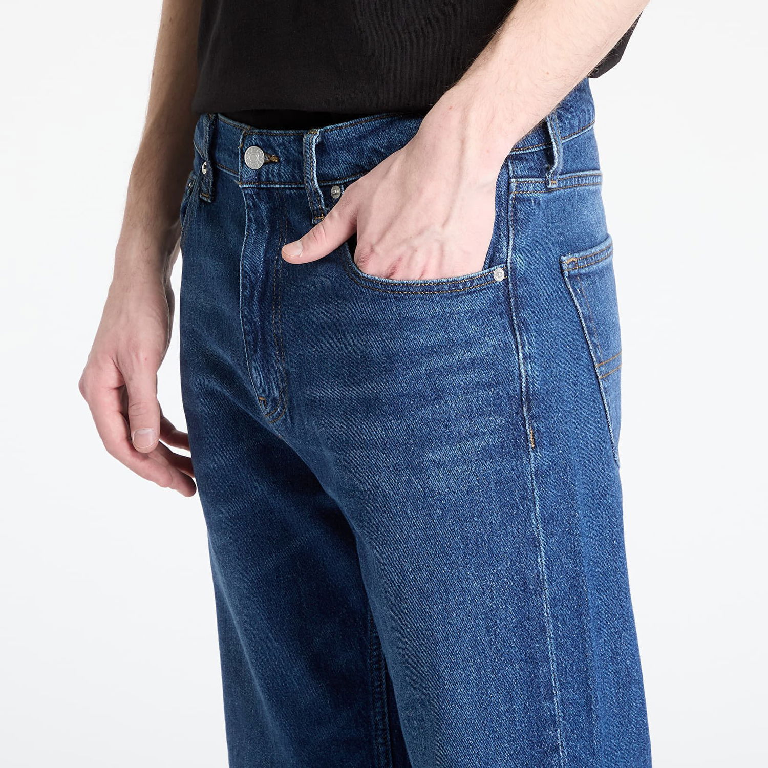 Дънки Tommy Hilfiger Tommy Jeans Otis Regular Straight Jeans W31/L32 Синьо | DM0DM21021 1BK, 1