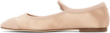 Аксесоари Aeyde Aeyde Uma Satin Toe-Cap Ballerina Flats Розово | A11-FL-RKLS08FL169-SS25-960-067, 2