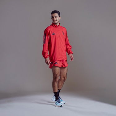 Яке adidas Originals Adizero TRC Jacket Червено | it4452-trc, 3