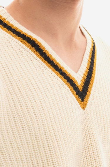Пуловер Marni V-neck Sweater Бежово | CVMG0081Q0-MXW08, 3