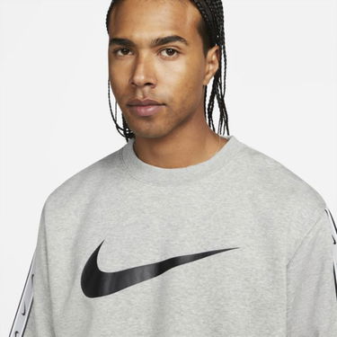 Суитчър Nike Repeat Fleece Sweatshirt Сиво | DX2029-063, 1