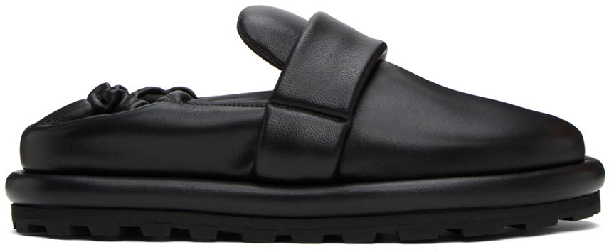 Облекло Jil Sander Jil Sander Strap Sabot Loafers Черно | J33WP0022_P5810, 0