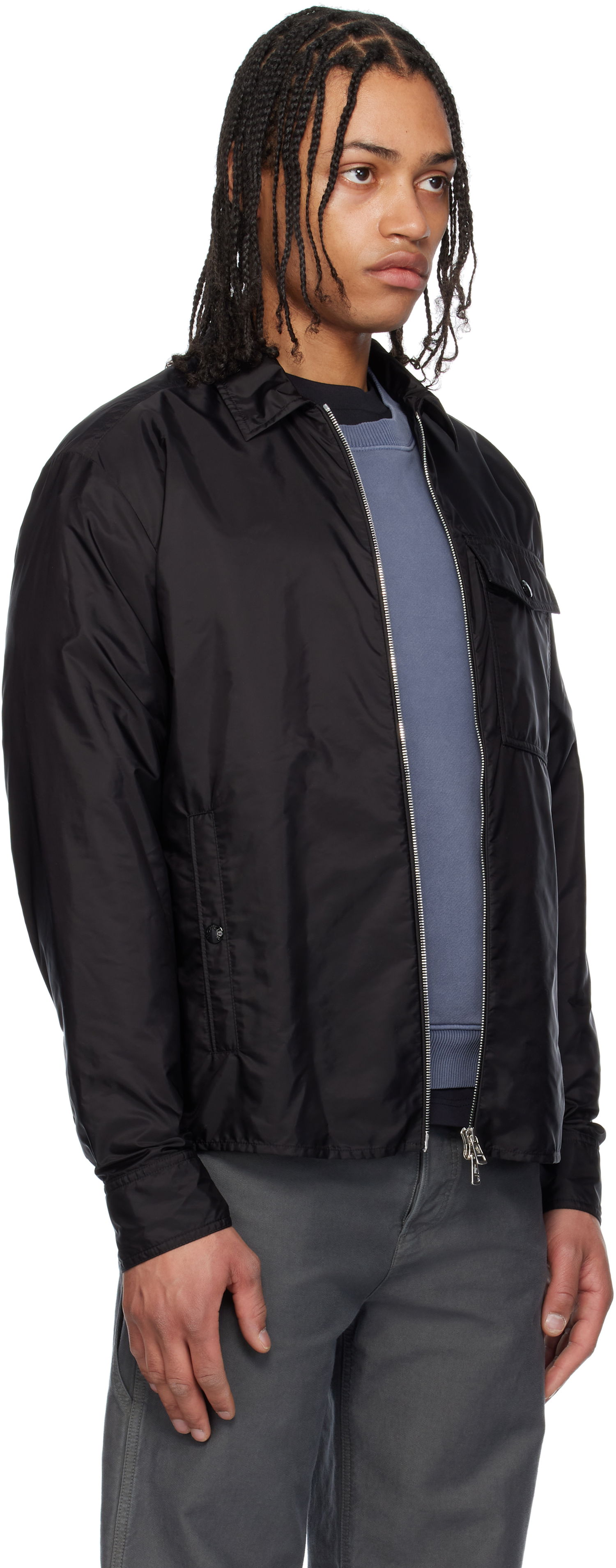Ветровка Moncler Moncler Archivio Zip-Up Jacket Черно | K10912F00017539ZD, 1