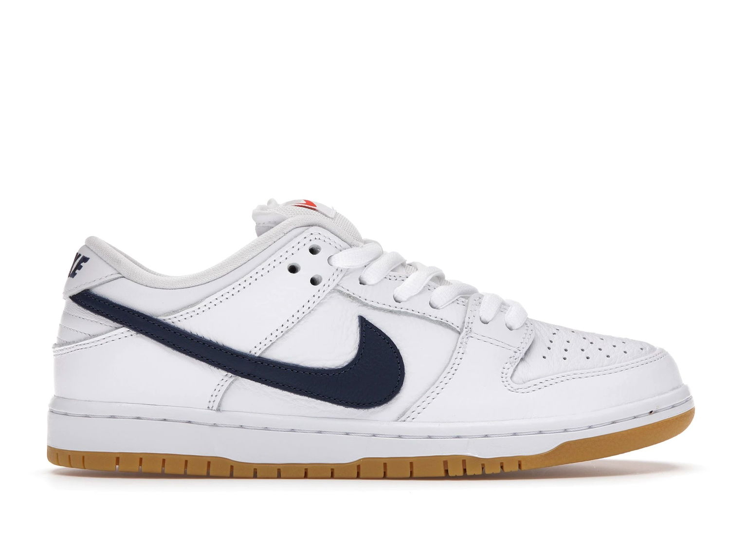 Кецове и обувки Nike SB Dunk Low Pro ISO SB "Orange Label - White Navy" Бяло | CZ2249-100, 1