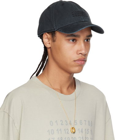 Шапка с козирка Maison Margiela Baseball Cap Зелено | SH2TC0002 M35190, 4