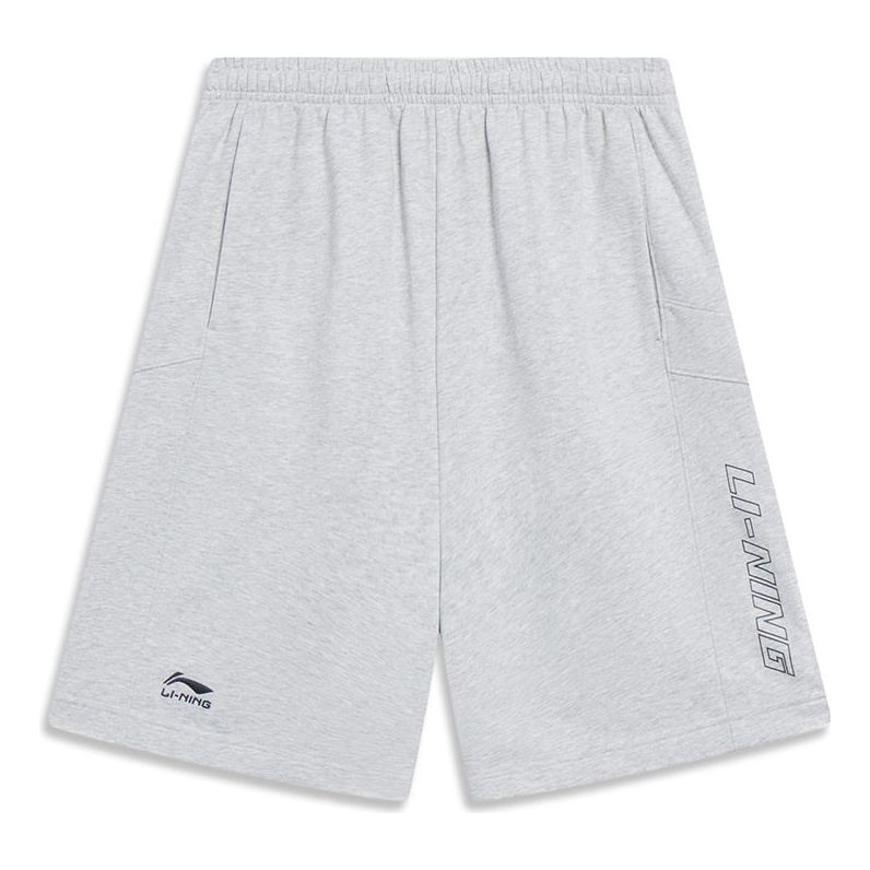 Къси панталони Li-Ning Graphic Straight Shorts Сиво | AKST073-3, 0