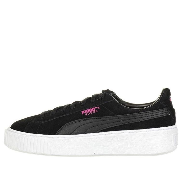 Кецове и обувки Puma Suede Platform Jr Черно | 363663-01