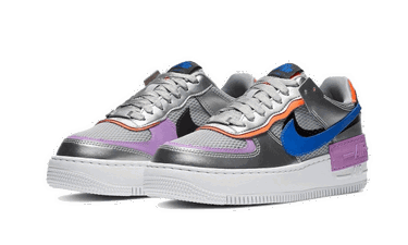 Кецове и обувки Nike Air Force 1 Shadow Металик | CW6030-001, 1