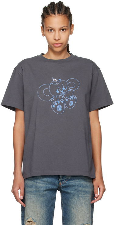 Тениска We11done We11done Printed T-Shirt Сиво | WD-TT2-24-790-U-CH, 0