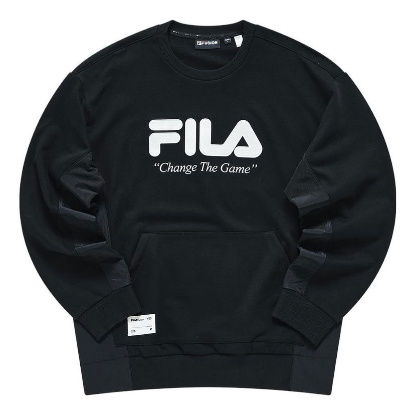 Суитчър FILA Fusion Change The Game Logo Sweatshirt Черно | T11M311211F-BK