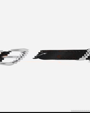 Колани OUR LEGACY Braided Leather Belt 2 cm Черно | A42382BB 001, 5