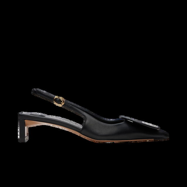 Black Les Classiques 'Les slingbacks Duelo basses' Heels