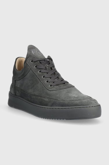 Кецове и обувки Filling Pieces Low Top Suede Сиво | 10122791850, 1