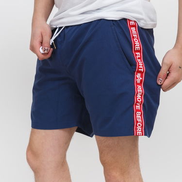 Бански Alpha Industries RBF Tape Swim Short Черно | 196931-435, 2