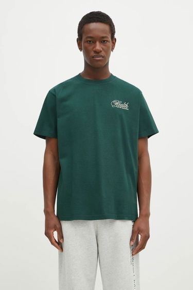 Тениска Sporty & Rich Sporty & Rich Health Script T-Shirt Зелено | TO043511078GR10, 4