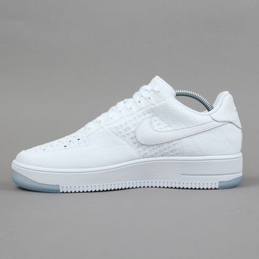 Кецове и обувки Nike Air Force 1 Ultra Flyknit Low ''White Ice'' Бяло | 817419-100, 0