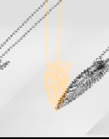 Колие Dolce & Gabbana Dolce & Gabbana Devotion 18 Carat Yellow Gold Diamond Heart Pendant Necklace Металик | WNND1KWYEDWZOO00, 2
