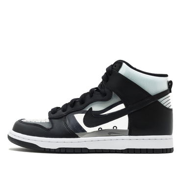 Кецове и обувки Nike Comme Des Garcons x Dunk High Clear Черно | 917428-001, 1