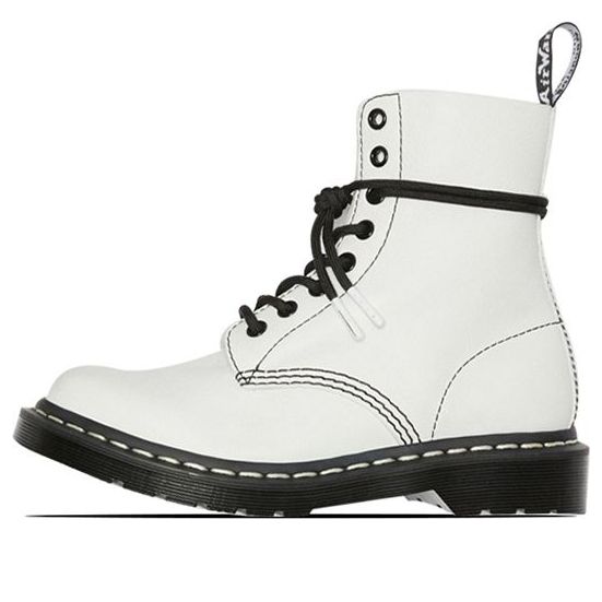 Кецове и обувки Dr. Martens Dr. Martens 1460 Pascal BW Boots Бяло | 25818113