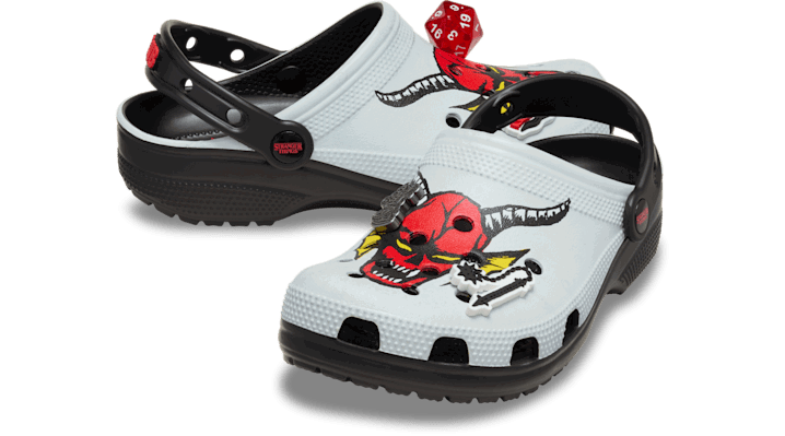Кецове и обувки Crocs Stranger Things Hellfire Classic Clogs Бяло | 211507-90H, 1