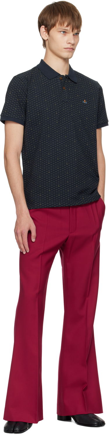Поло тениска Vivienne Westwood Vivienne Westwood Classic Polo Тъмно синьо | 2H01000P-J009Q-, 3