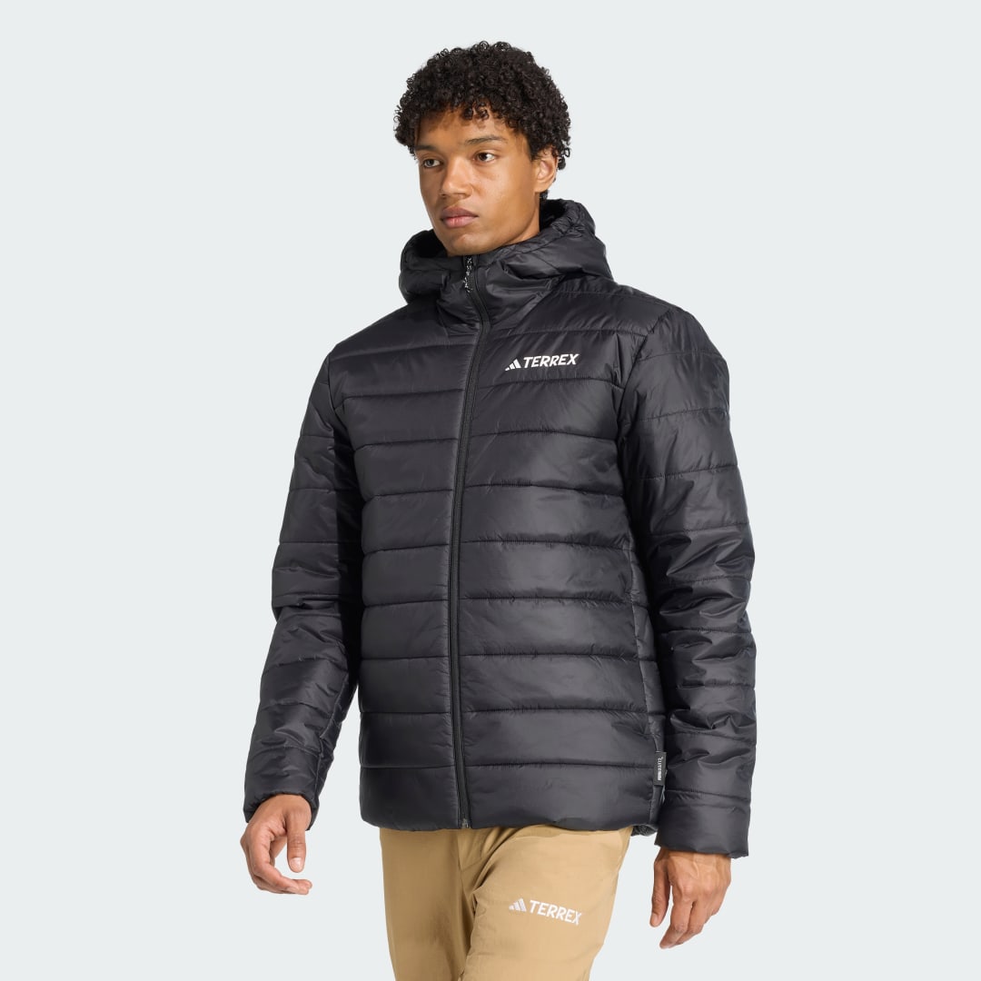 Пухо яке adidas Performance Terrex Multi Essentials Climawarm Insulated Hooded Jacket Черно | KB2183, 0