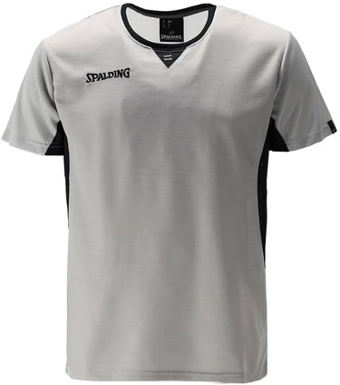 Тениска Spalding Spalding Referee T-Shirt Сиво | 40222001-greyblack, 0